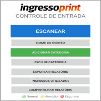 IngressoPrint Control - Gráfica Ingresso Print - Ingressos de Segurança
